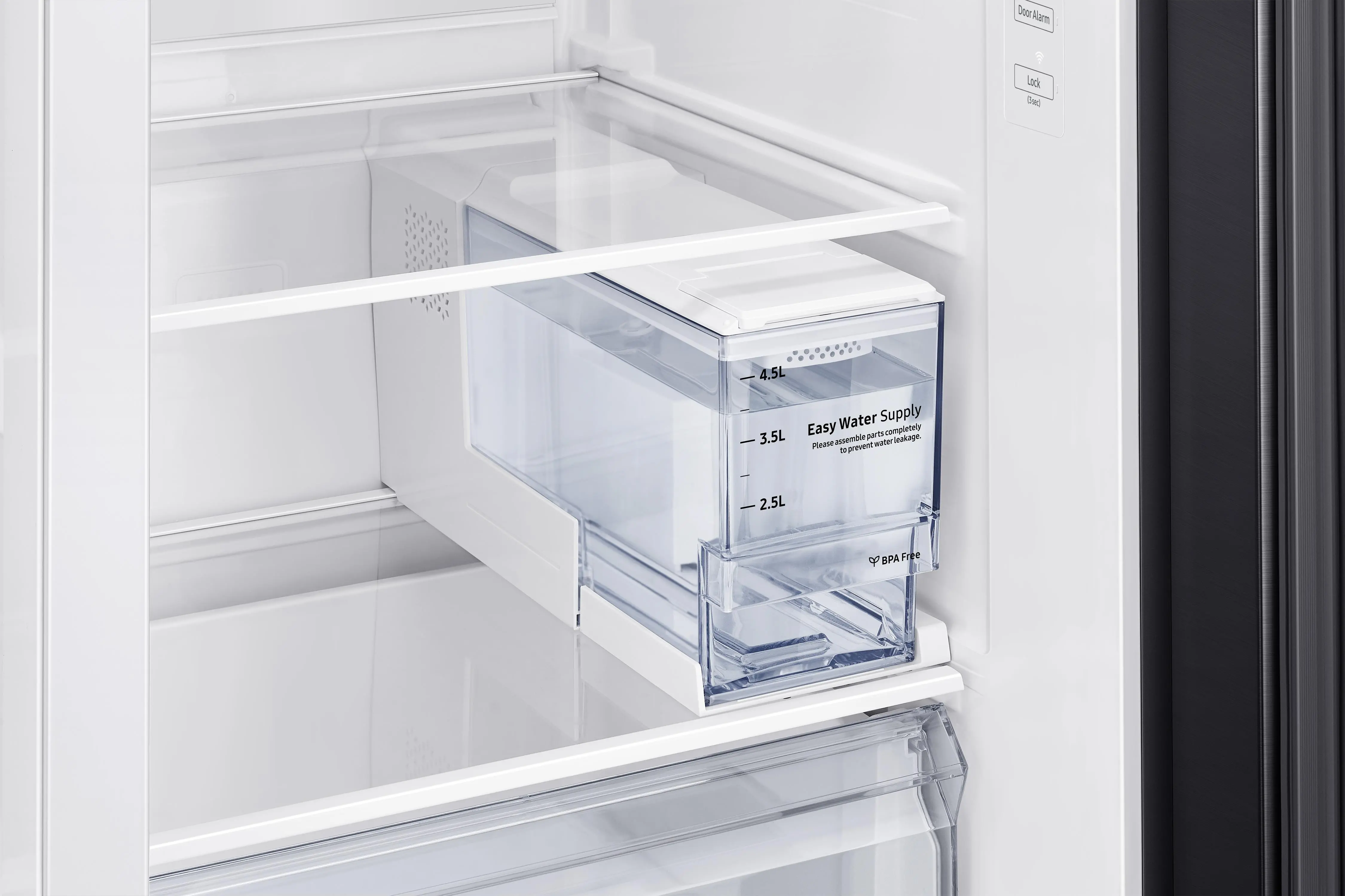 Lodówka Samsung RS64DG5303B1 Pełny No Frost 178cm Dystrybutor wody Kostkarka automatyczna Zdalne sterowanie Grafitowy