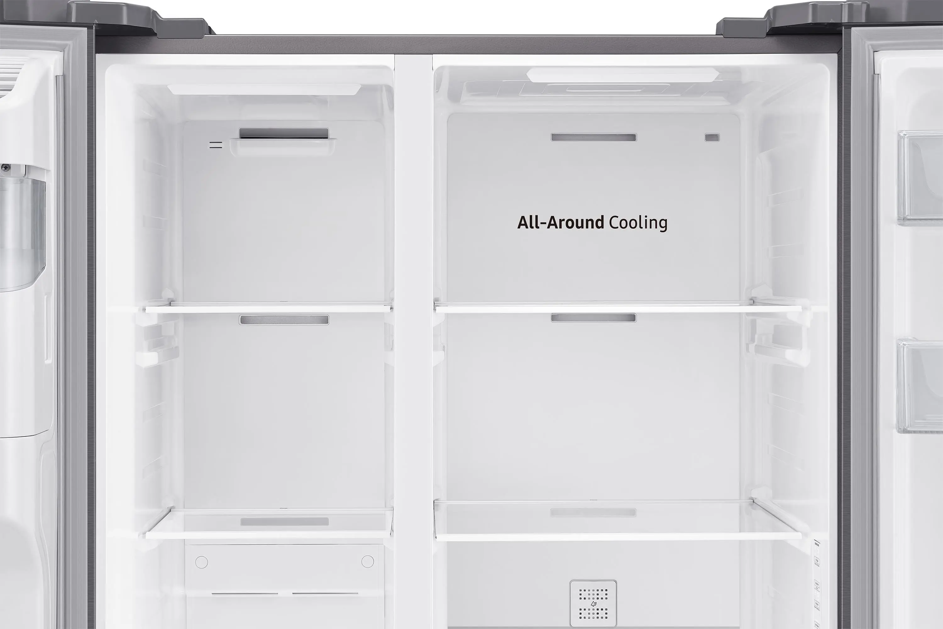 Lodówka Samsung SBS RS64DG5303S9 Pełny No Frost 178cm Dystrybutor wody Kostkarka automatyczna Zdalne sterowanie Srebrny