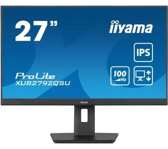 Monitor iiyama ProLite XUB2792QSU-B6 27" 2K IPS 100Hz 0,4ms MPRT