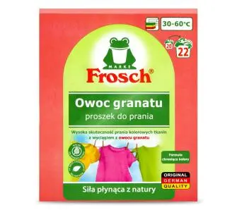 Proszek do prania Frosch Kolorowe tkaniny 1,45kg