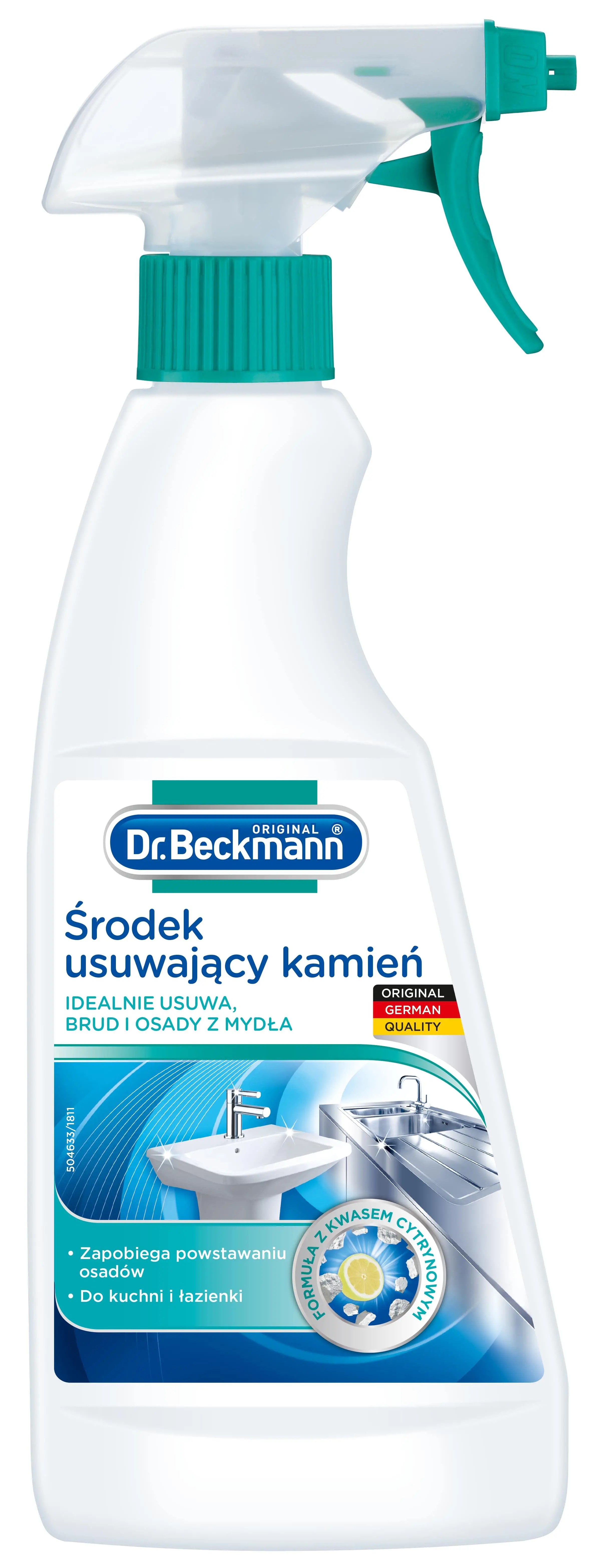 Spray Dr. Beckmann Cytrynowy usuwający kamień 500ml