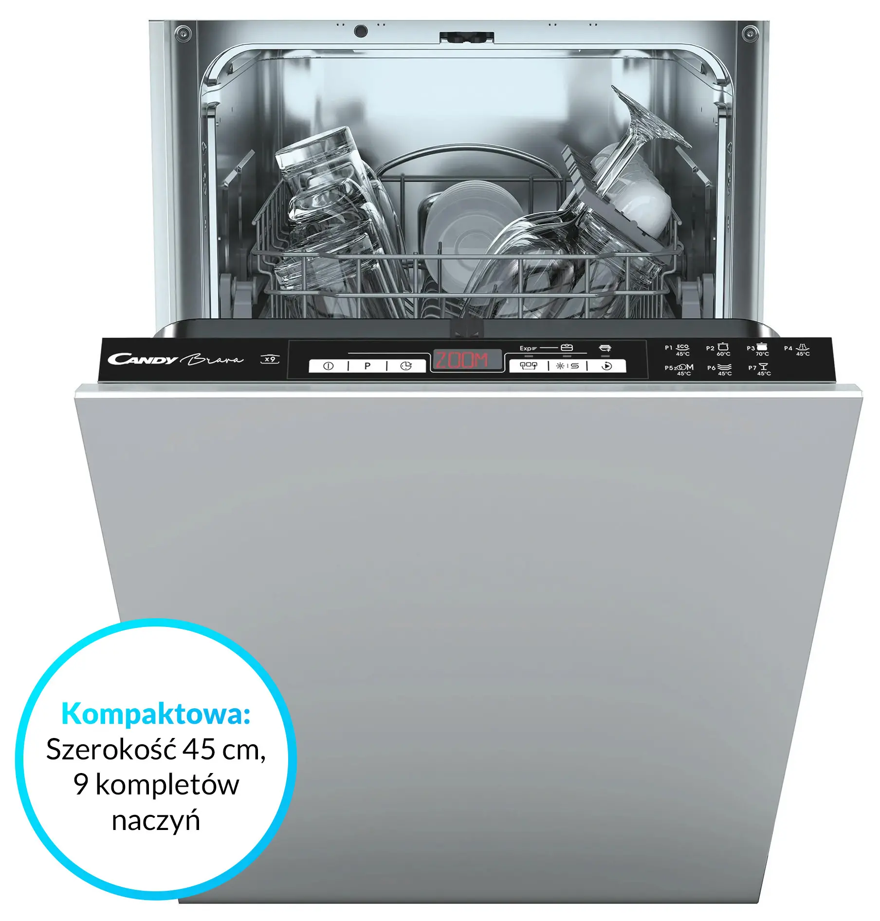 Zmywarka Candy Brava CDIH 2D949 45cm
