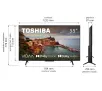Telewizor Toshiba 55UV2463DG  55" LED 4K Dolby Vision Smart TV VIDAA HDMI 2.1 DVB-T2