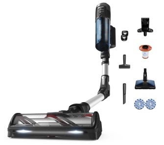 Odkurzacz bezprzewodowy Tefal X-Force Flex 13.60 TY9AC1 60min Funkcja mycia AeroSpin Aqua Wymienny akumulator