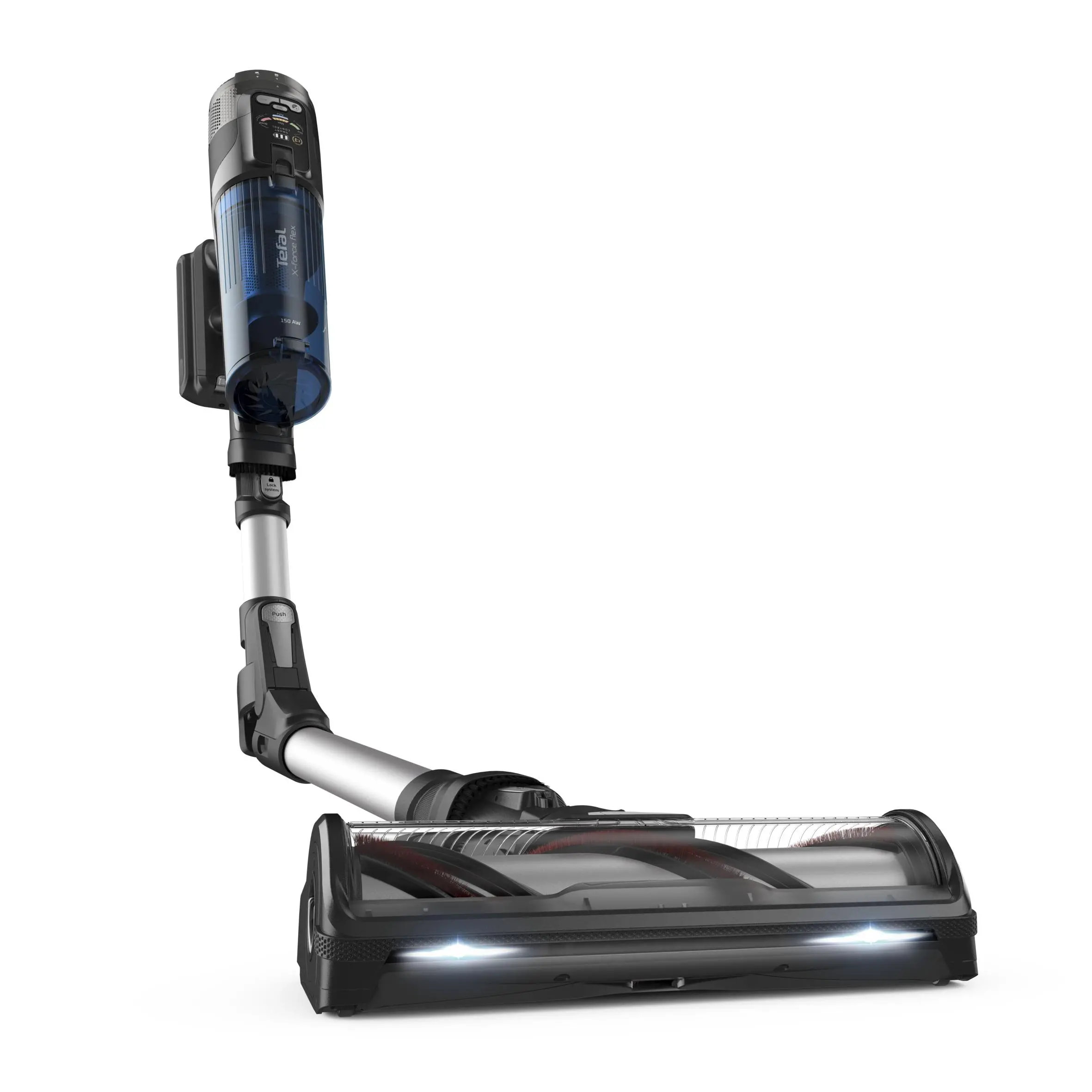 Odkurzacz Tefal X-Force Flex 13.60 TY9AC1 60min Funkcja mycia AeroSpin Aqua Wymienny akumulator