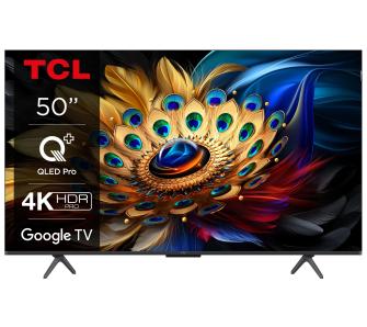 Telewizor TCL 50C655 50" QLED Pro 4K Google TV Dolby Vision Dolby Atmos HDMI 2.1 DVB-T2