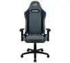 Fotel Aerocool DUKE AeroSuede Gamingowy do 150kg Skóra ECO Tkanina Steel Blue