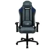Aerocool DUKE AeroSuede Gamingowy do 150kg Skóra ECO Tkanina Steel Blue