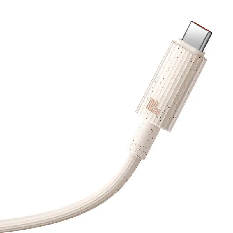 Kabel Baseus USB do USB-C Habitat Series 100W 2m Różowy