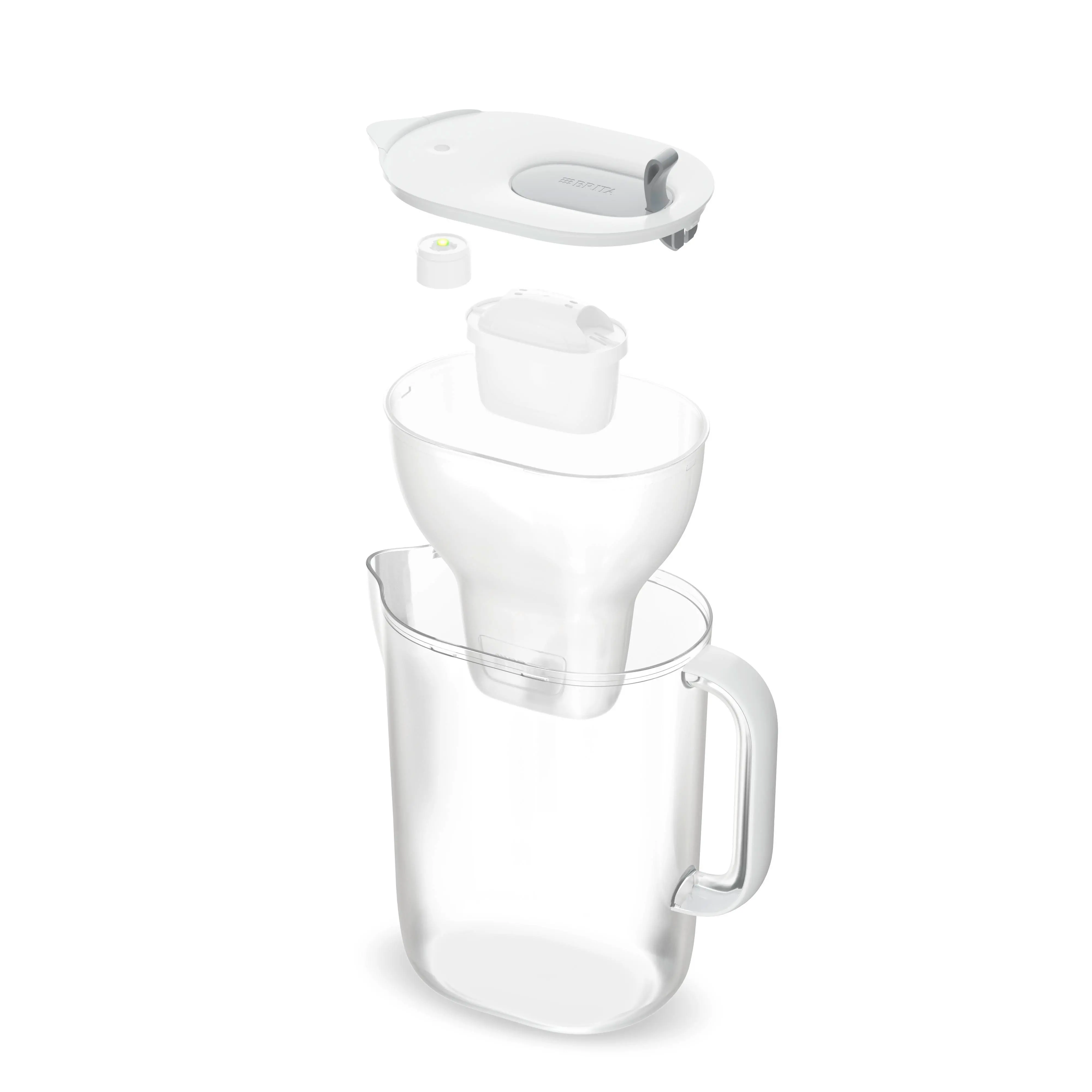 Dzbanek filtrujący Brita Style XL 3,6l 7 wkładów Szary