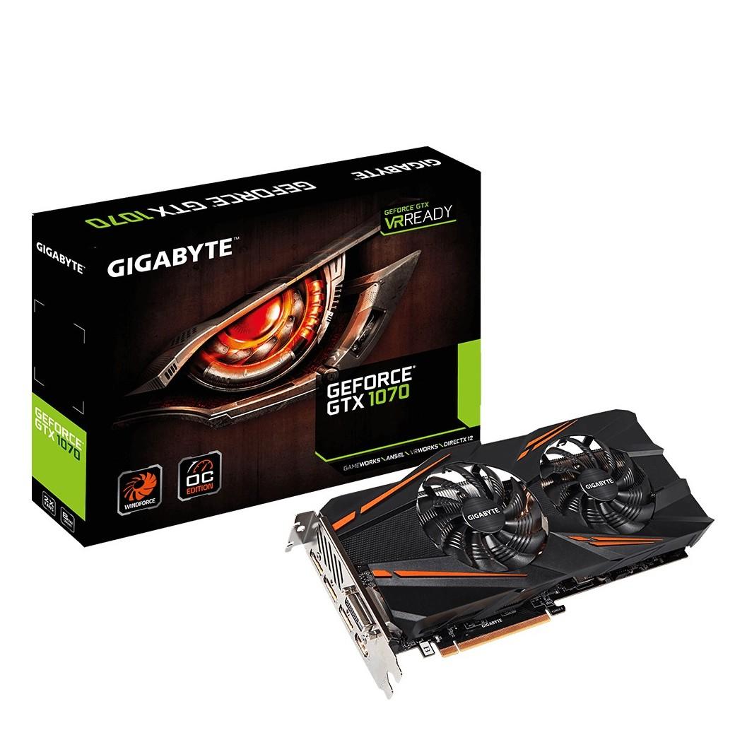 Gigabyte GeForce GTX 1070 OC 8GB GDDR5 256bit