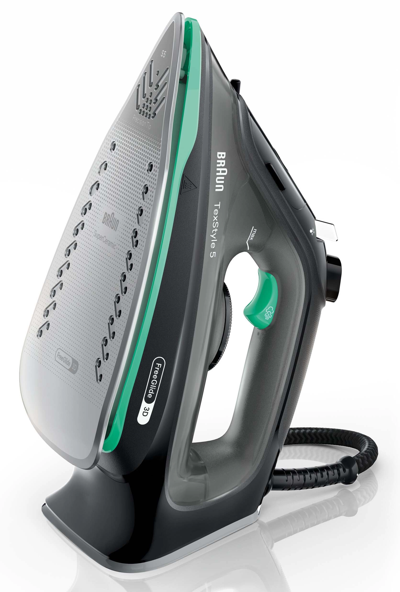 Żelazko Braun TexStyle 5 SI5277GR FreeGlide 3D 220g/min