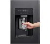 Lodówka Toshiba SBS GR-RS755WI-PMJ(05) Pełny No Frost 177,5cm Dystrybutor wody Zdalne sterowanie Czarny Inox