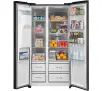 Lodówka Toshiba SBS GR-RS755WI-PMJ(05) Pełny No Frost 177,5cm Dystrybutor wody Zdalne sterowanie Czarny Inox