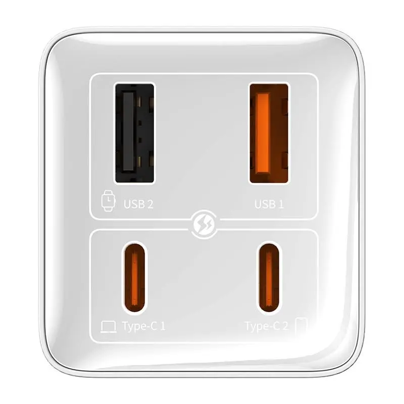 Ładowarka sieciowa Baseus GaN6 Pro 100W Biały