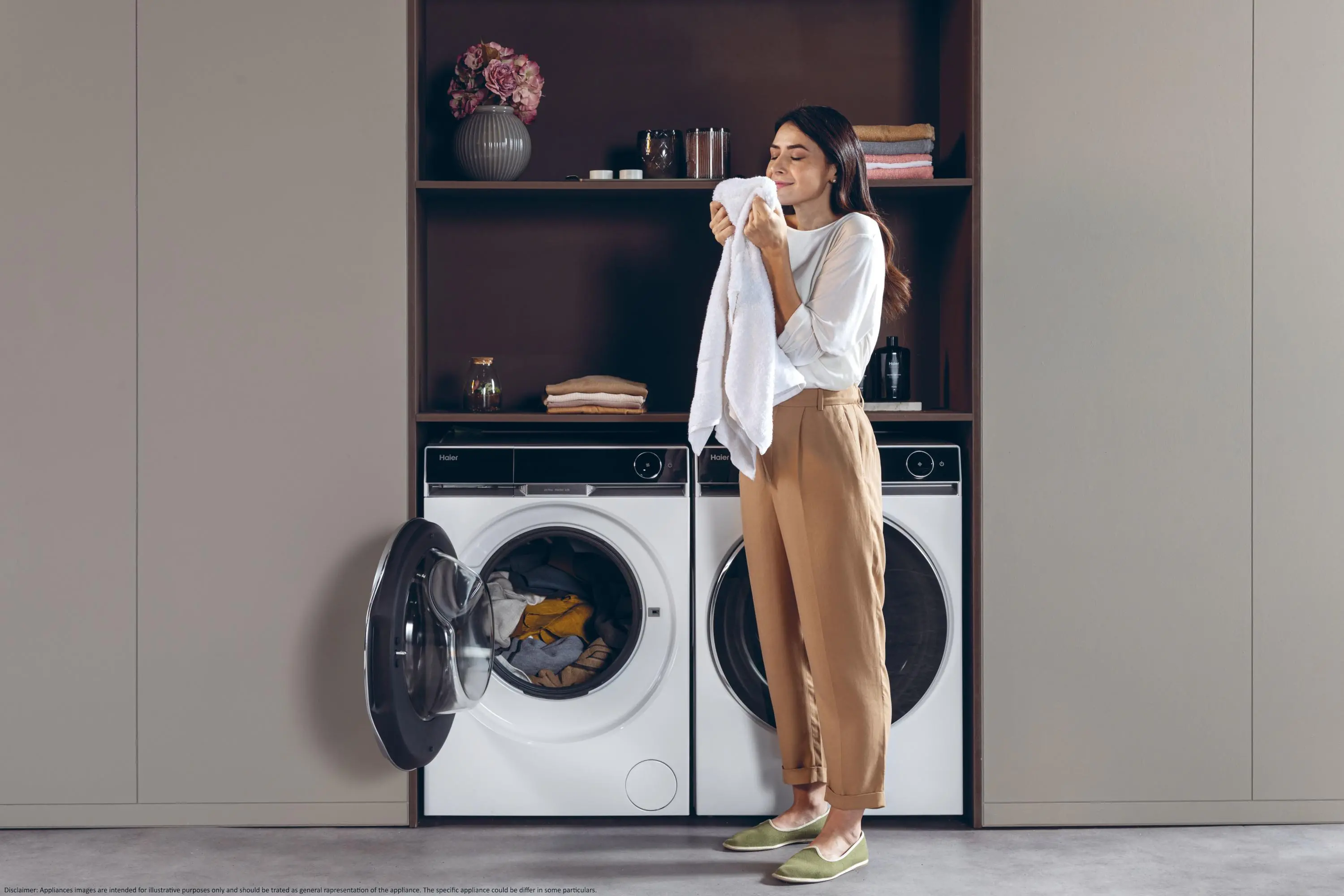 Suszarka Haier X11 HD90-A3Q397U1-S 62cm 9kg Zdalne sterowanie