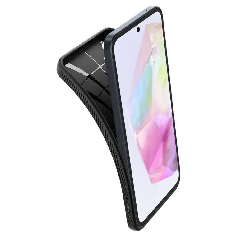 Etui Spigen Liquid Air do Samsung Galaxy A35 5G Matte Black