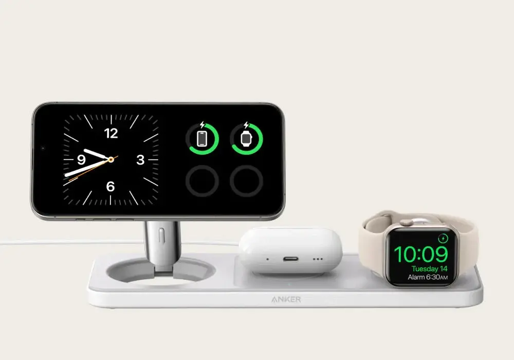 Ładowarka indukcyjna Anker MagGo Magnetic Wireless Charger Stand 15W Czarny