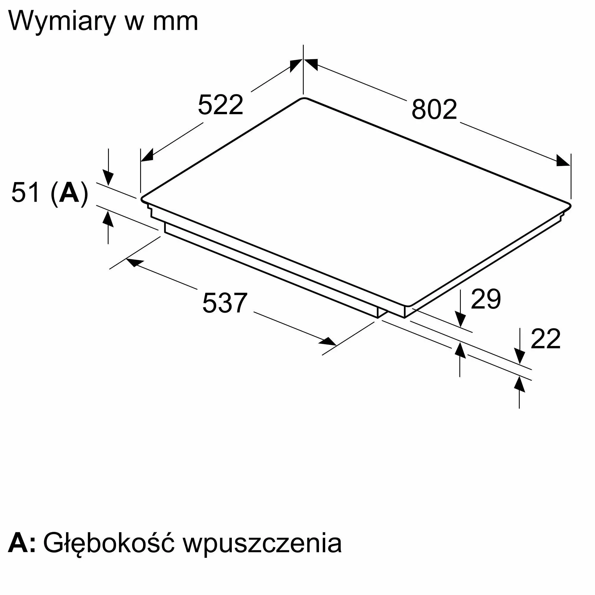 Płyta indukcyjna Bosch Serie 6 PVS831HB1E 80,2cm