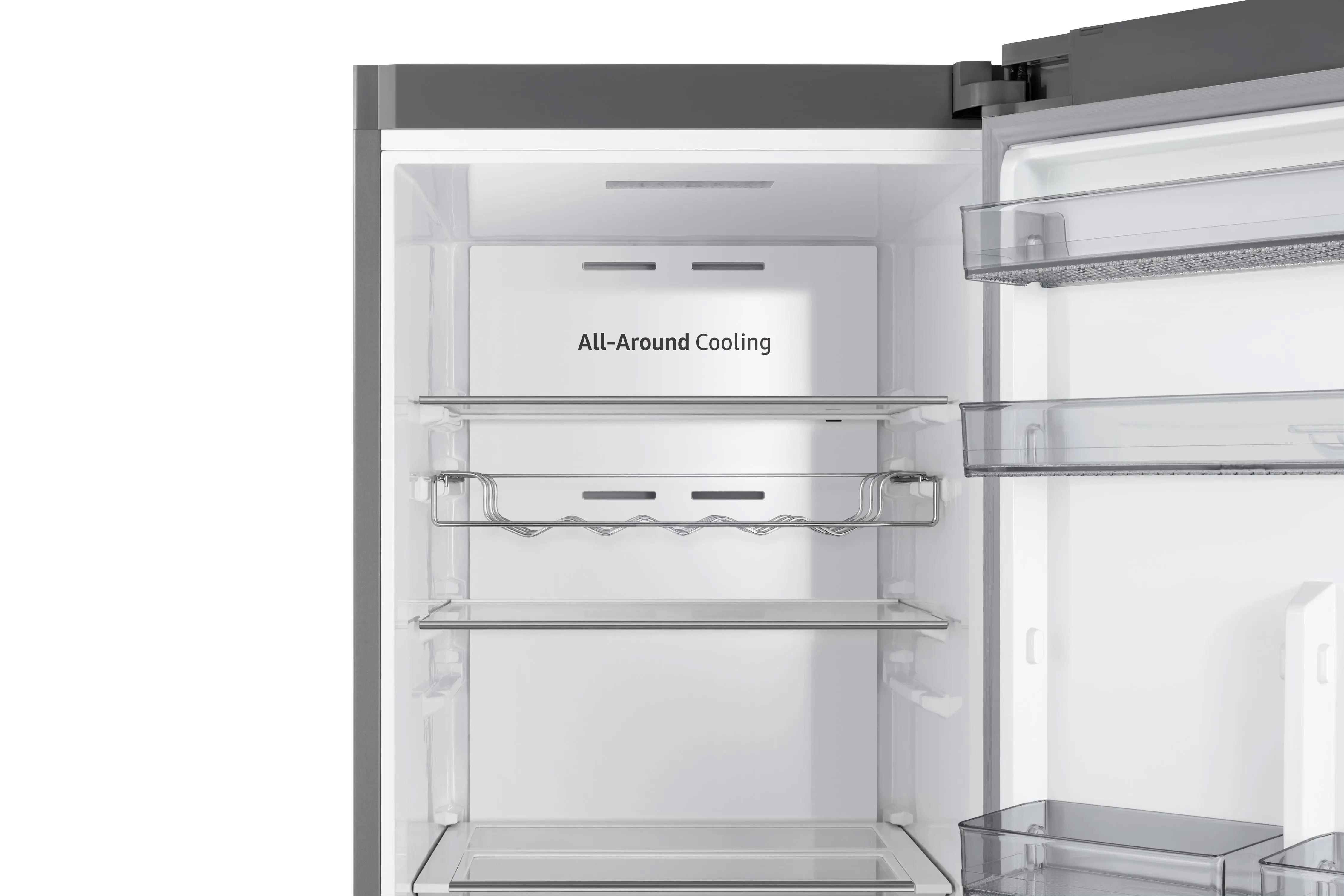 Lodówka Samsung Twin AI RR39C7BJ5S9 Pełny No Frost 186cm Szuflada z regulacją wilgotności Zdalne sterowanie Stal szczotkowana