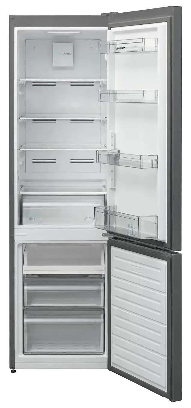 Lodówka Sharp SJ-NBA05DMXLD-EU Pełny No Frost 180cm Komora świeżości Inox