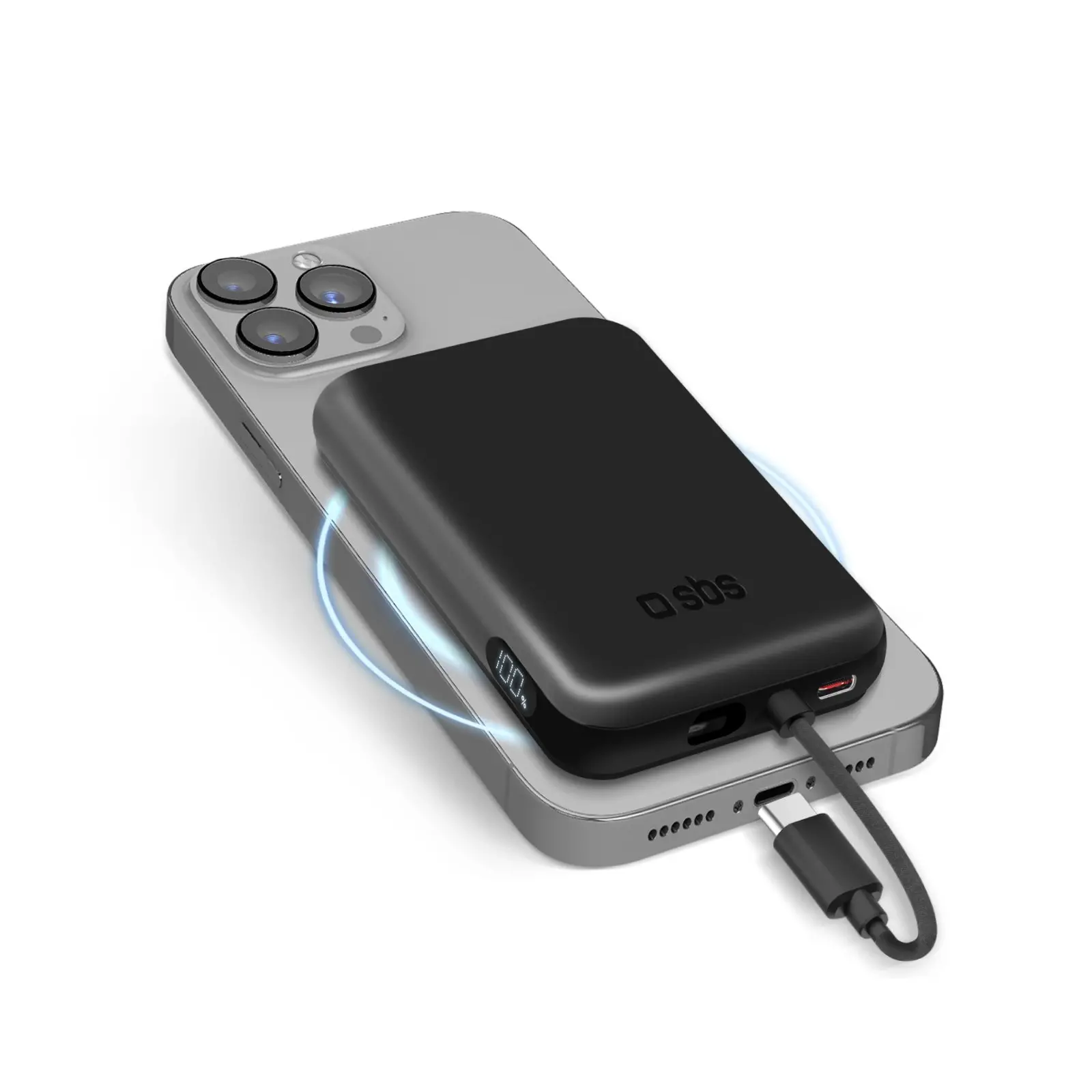 Powerbank SBS TEBB5000TCMAG 5000mAh Magsafe PD 20W Czarny