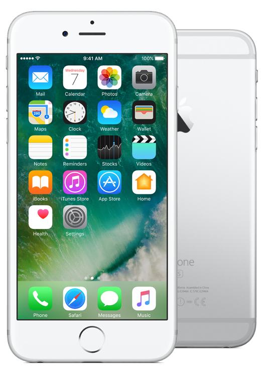 Smartfon Apple iPhone 6s 32GB - 4,7" - 12 Mpix - srebrny