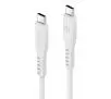 Kabel Energea Flow USB-C - USB-C 1,5m 240W 5A PD Fast Charge Biały