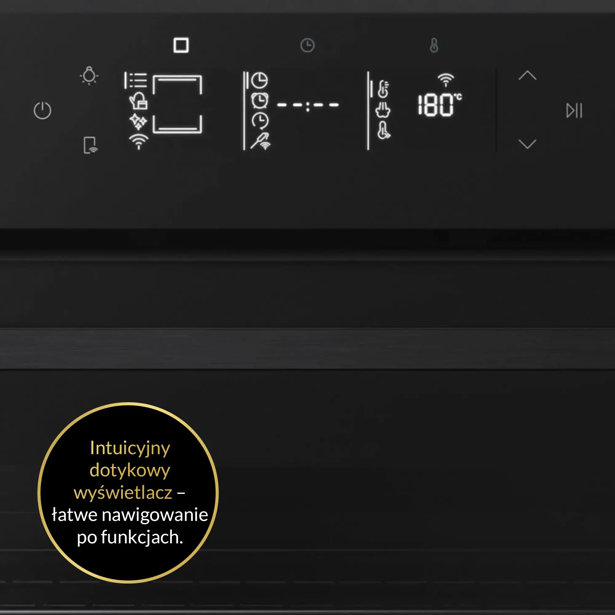 Piekarnik elektryczny Haier ID Series 4 H6 ID46G3HTB Termoobieg Zdalne sterowanie Czarny