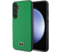 Lacoste Iconic Petit Pique MagSafe do Samsung Galaxy S24+ Zielony