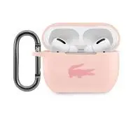 Lacoste LCAPSI Case Silicone do AirPods Pro Różowy