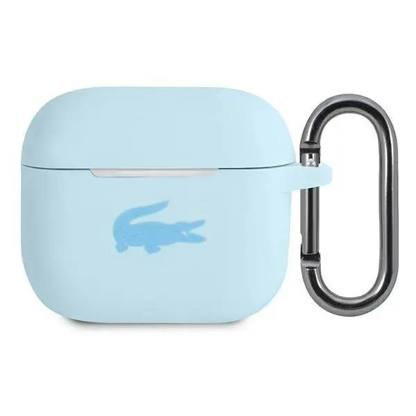 Etui na słuchawki Lacoste LCA3SLB Case Silicone do AirPods 3 Niebieski