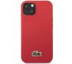 Etui Lacoste LCHMP15SPVCR Hardcase Iconic Petit Pique MagSafe do iPhone 15 Czerwony