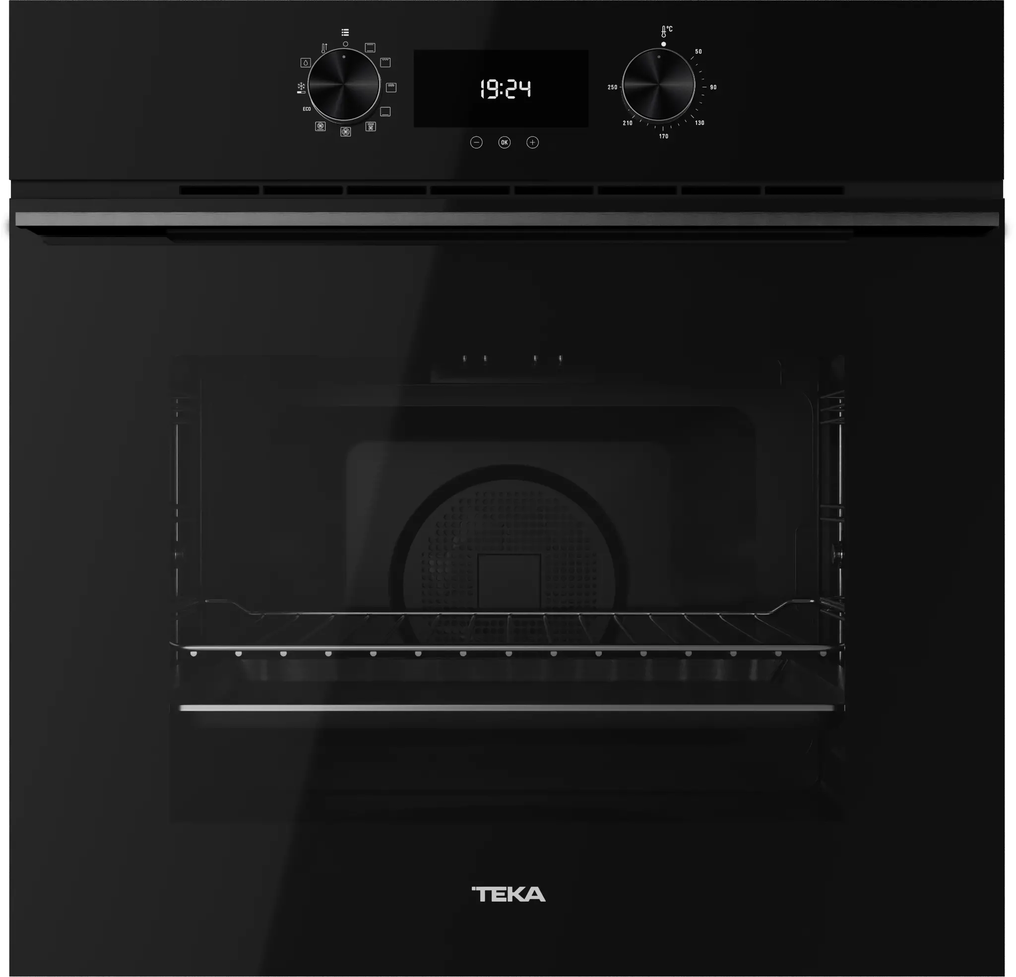 Teka STD HLB 8400 FBK Termoobieg Czarne szkło