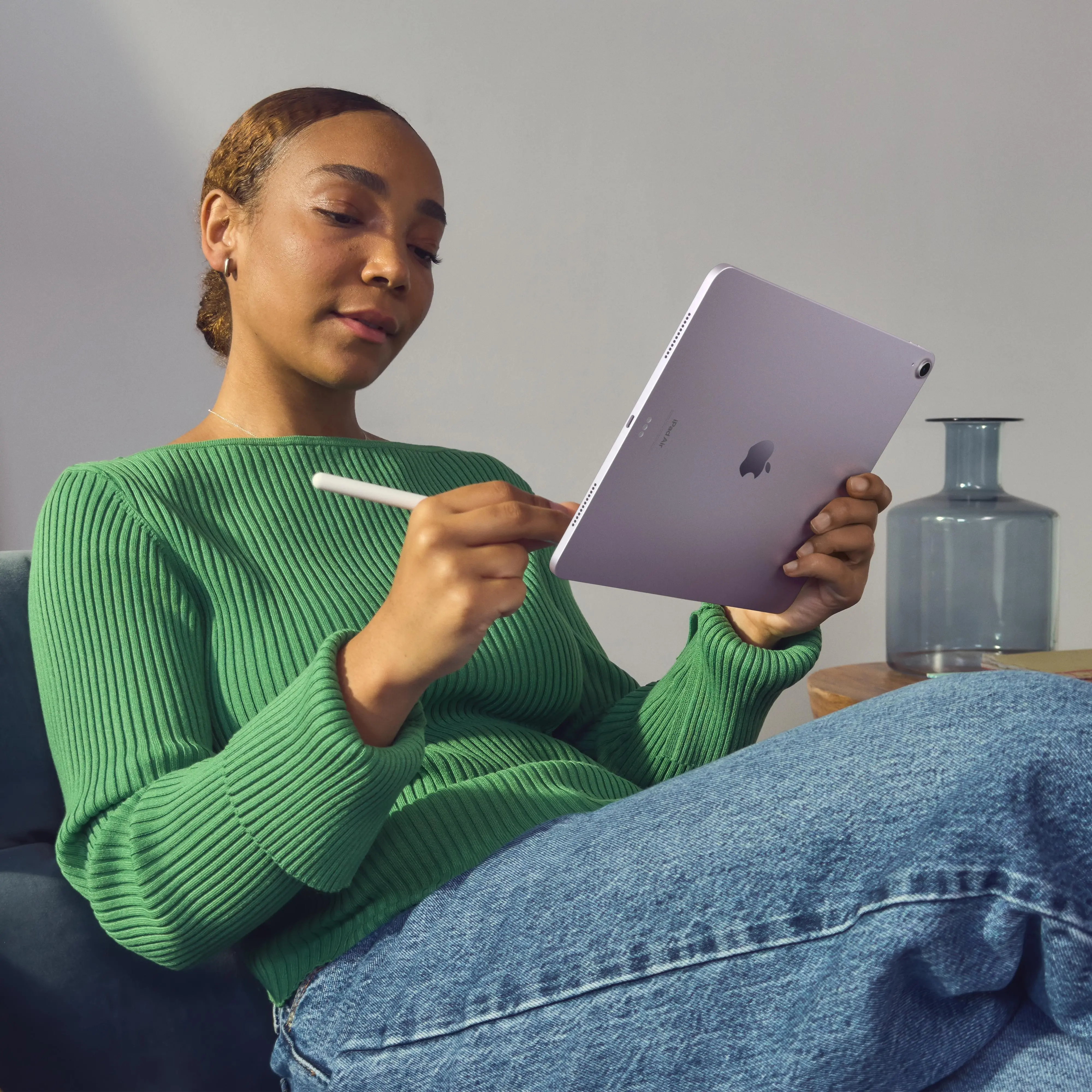 Apple iPad Air 6 gen 2024 13" 8/1TB Wi-Fi Cellular 5G Niebieski