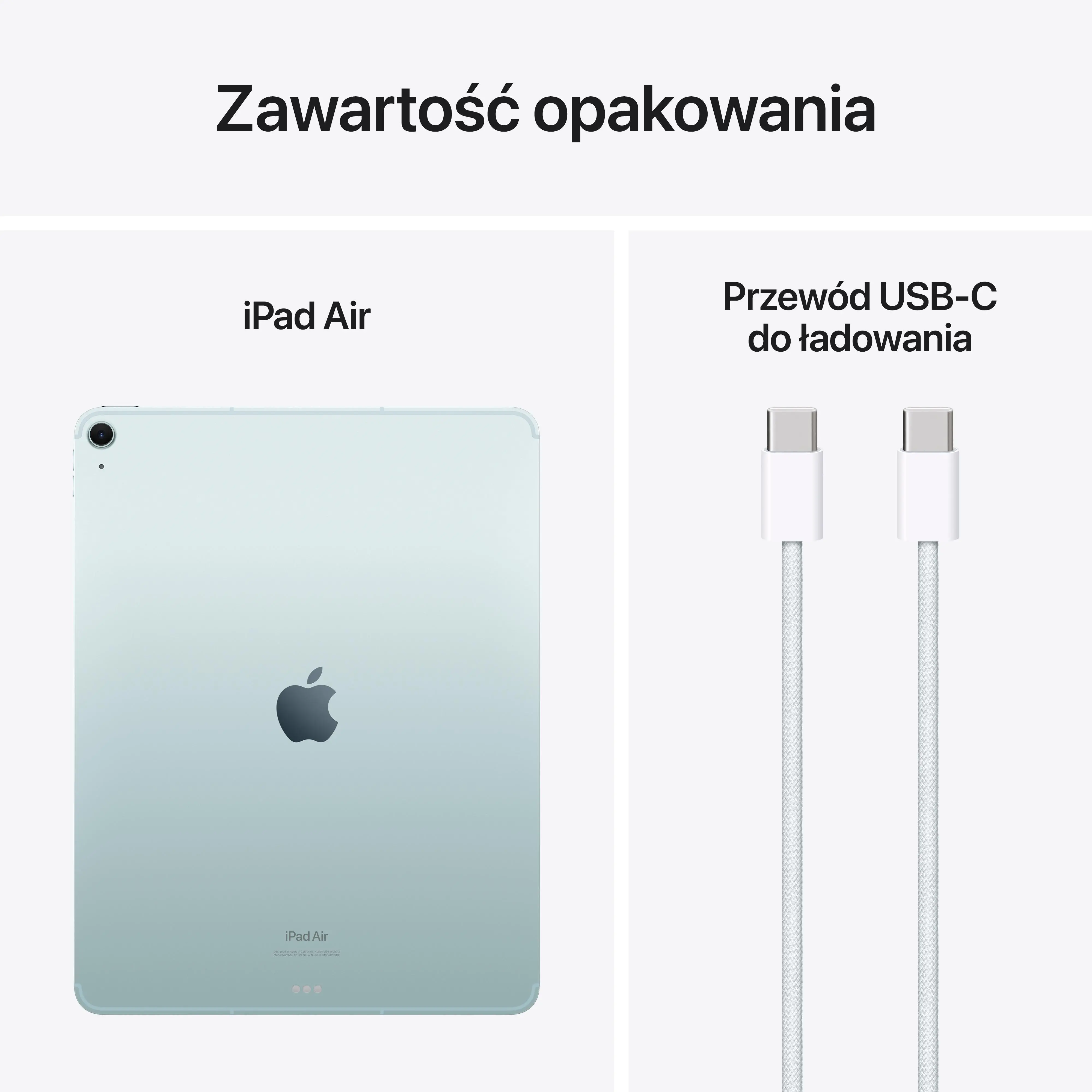 Apple iPad Air 6 gen 2024 13" 8/1TB Wi-Fi Cellular 5G Niebieski