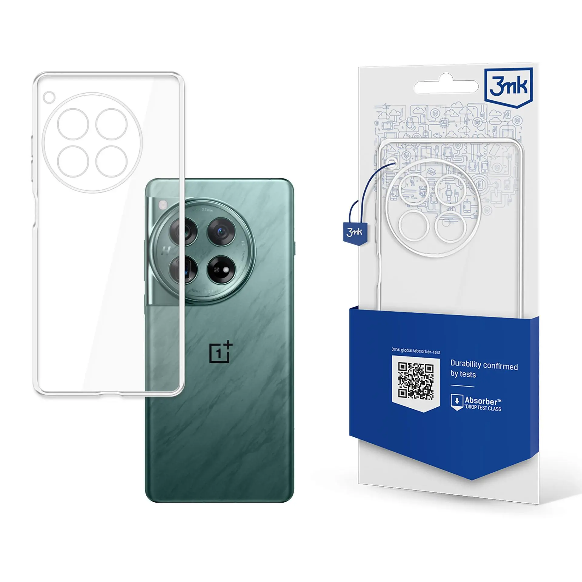 Etui 3mk Clear Case do OnePlus 12 5G