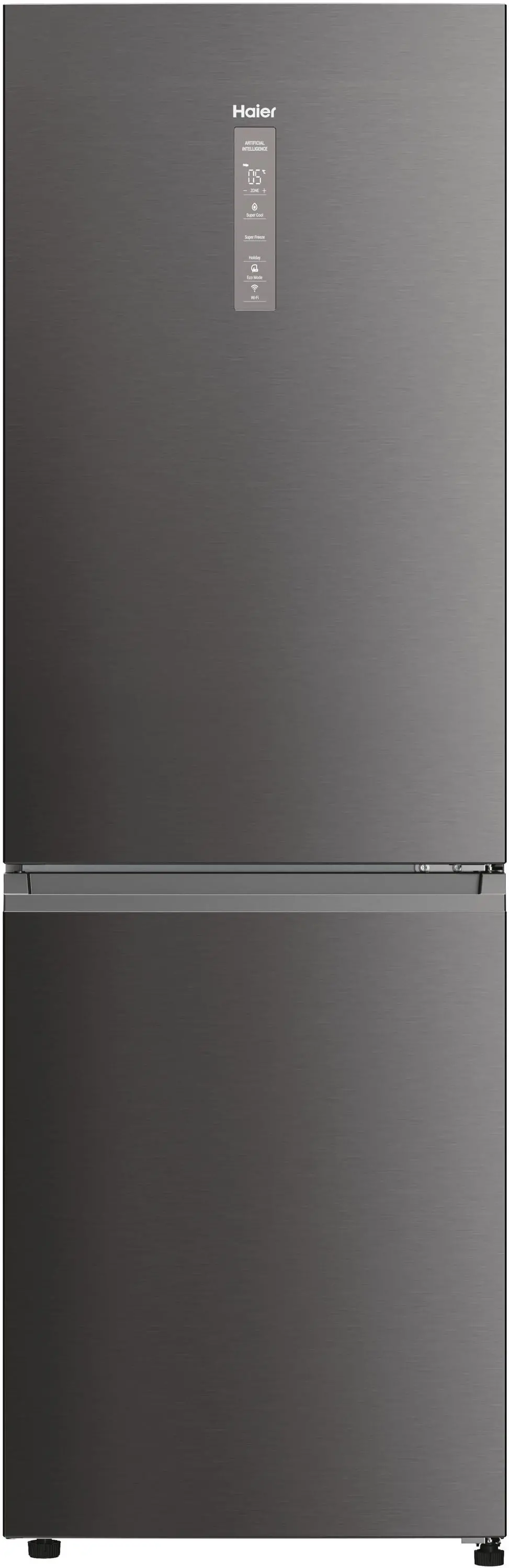 Lodówka Haier Seria 5 HDPW5618DNPD Pełny No Frost 185cm Szuflada z kontrolą wilgotności Zdalne sterowanie Dark Inox