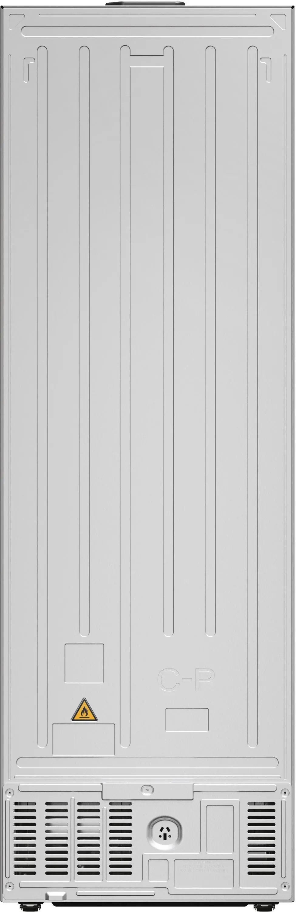Lodówka Haier Seria 5 HDPW5618DNPD Pełny No Frost 185cm Szuflada z kontrolą wilgotności Zdalne sterowanie Dark Inox