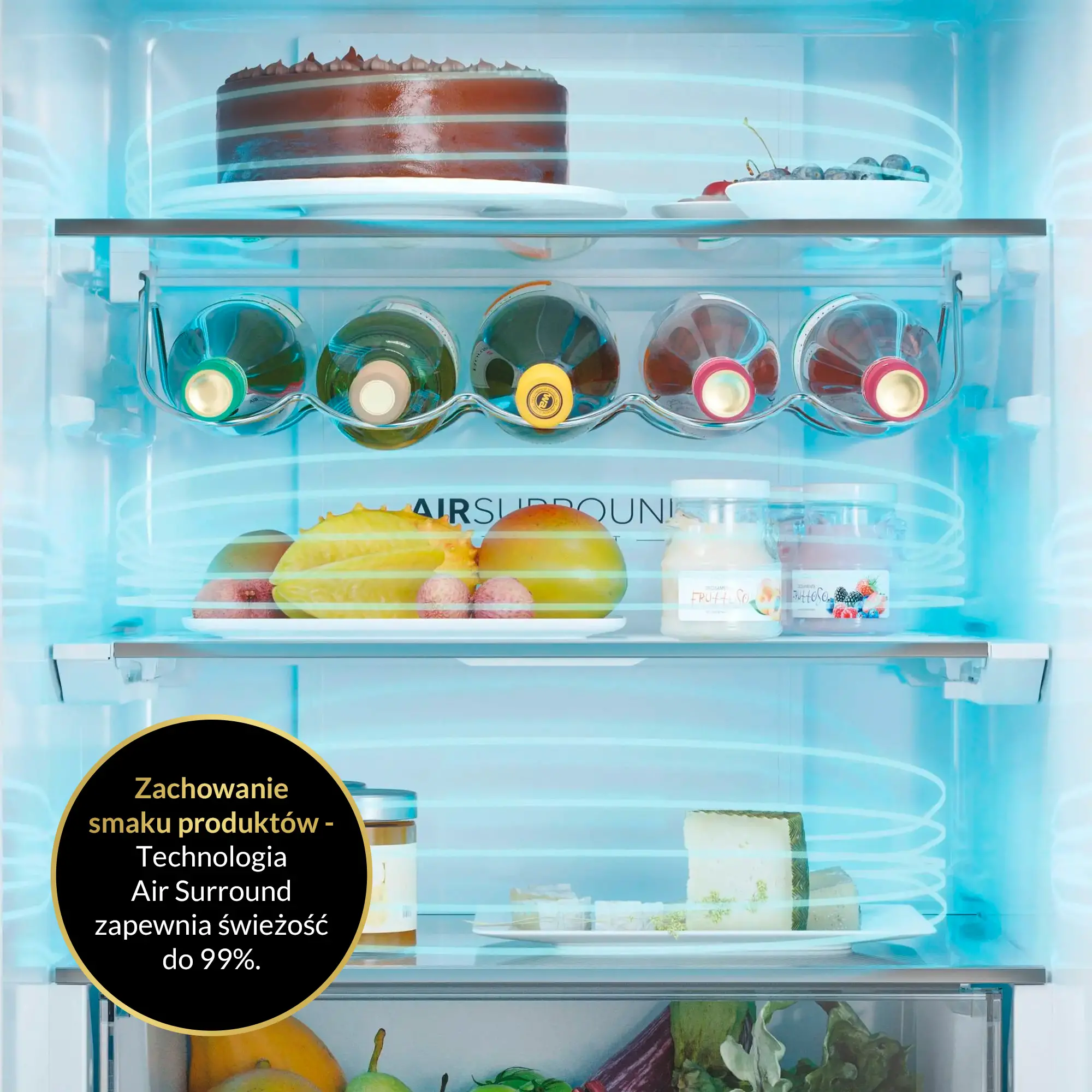 Lodówka Haier Seria 5 HDPW5618DNPD Pełny No Frost 185cm Szuflada z kontrolą wilgotności Zdalne sterowanie Dark Inox