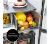 Lodówka Haier HCR79F19EHMD Pełny No Frost 190,5cm Dystrybutor wody Zdalne sterowanie Dark inox