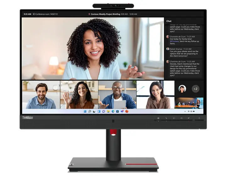 Monitor Lenovo ThinkVision T24mv-30 (63D7UAT3EU) 23,8" Full HD IPS 75Hz 4ms