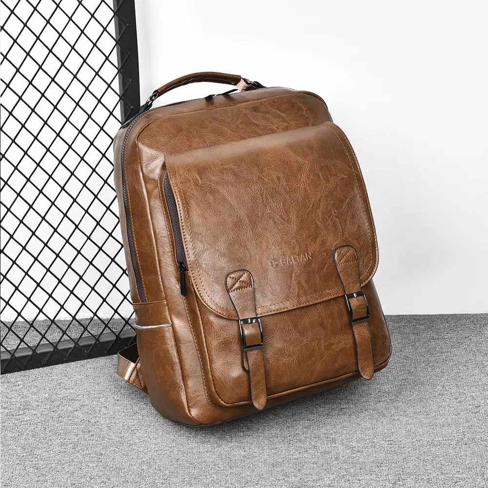 Plecak na laptopa Baltan Classic 15,6" Eco Brąz