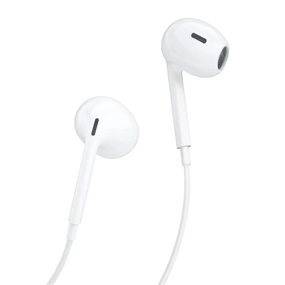 Słuchawki przewodowe Dudao X14PROT USB-C Douszne Biały