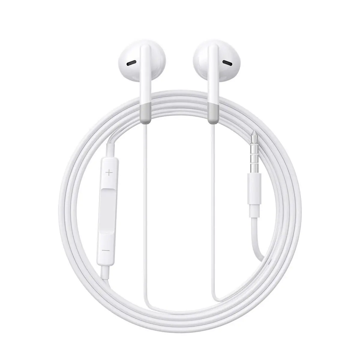 Słuchawki przewodowe Joyroom JR-EW01 Douszne Biały