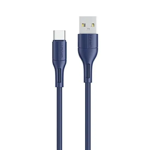 Kabel USAMS U68 USB-C 2A Fast Charge SJ501USB03 1m Niebieski