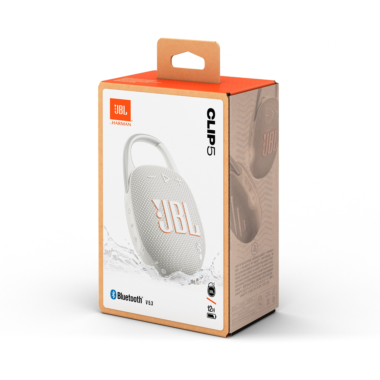 Głośnik Bluetooth JBL Clip 5 7W Biały