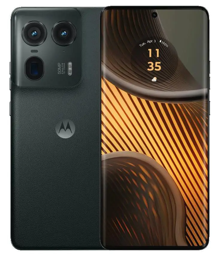 Smartfon Motorola edge 50 ultra 16GB/1TB 6,7" 144Hz 50Mpix Czarny Skóra Wegańska