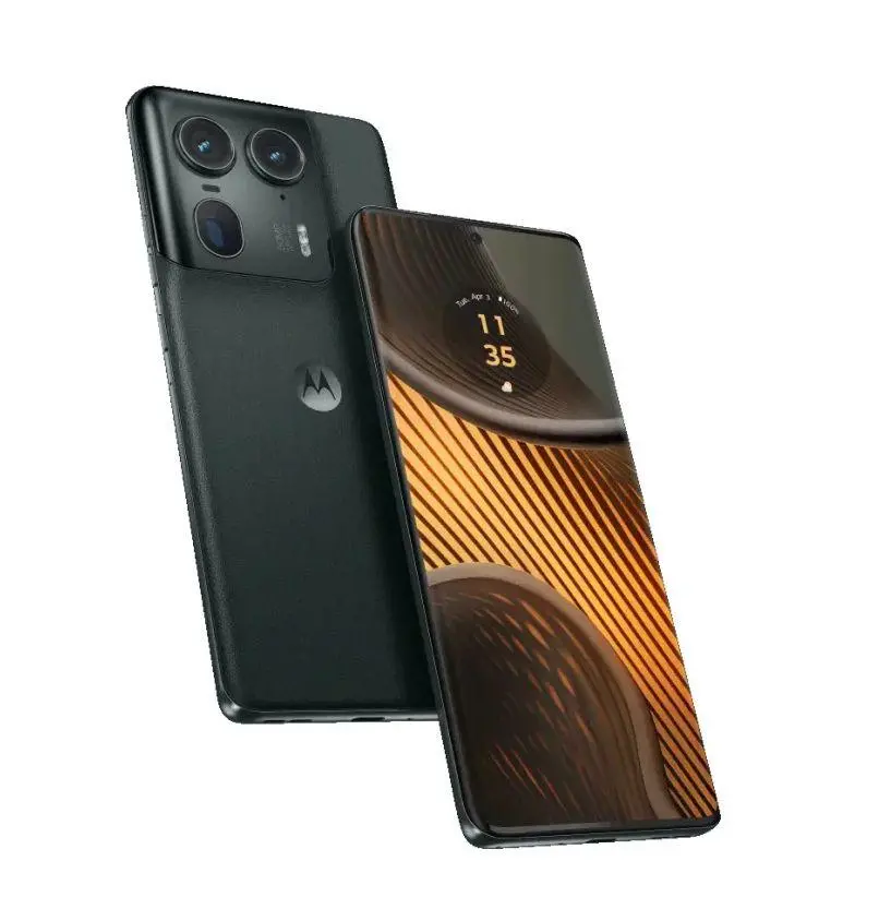 Smartfon Motorola edge 50 ultra 16GB/1TB 6,7" 144Hz 50Mpix Czarny Skóra Wegańska