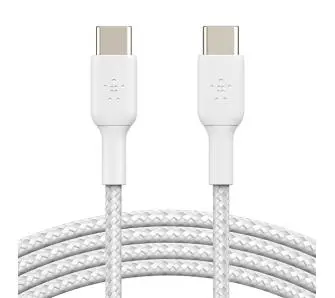 Kabel Belkin USB-C do USB-C 2.0 PowerDelivery 2szt 1m Biały